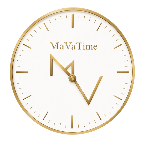 MaVa Time logo